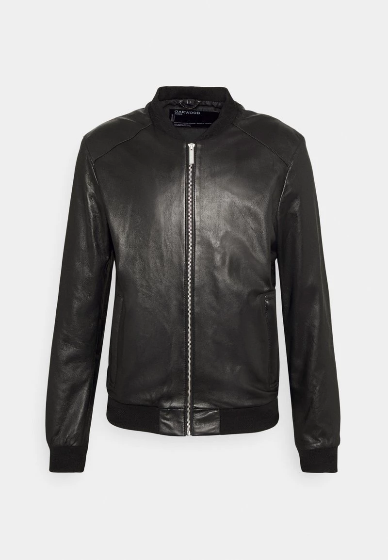 Oakwood MORNING Lederjacke Black Herren 1 Oakwood MORNING Lederjacke Black Herren