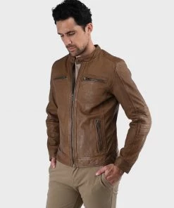 Oakwood BERLIN Lederjacke Tobacco Herren 11 Oakwood BERLIN Lederjacke Tobacco Herren -Oakwood Soldes Boutique 8b19b6dbd09a42b2a155101ae4c61e55