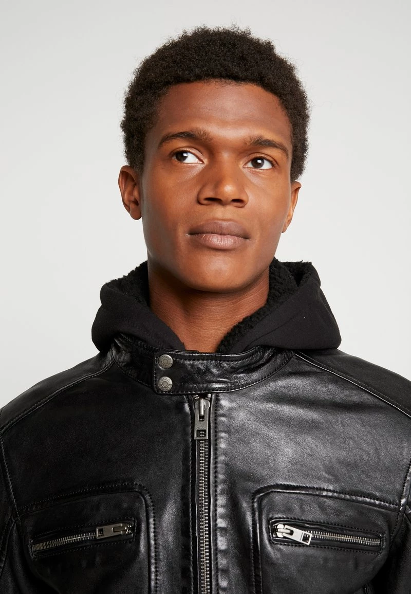 Oakwood DRINK Lederjacke Black Herren 6 Oakwood DRINK Lederjacke Black Herren – Bild 6