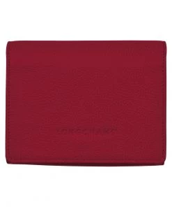 Longchamp Unisex LE FOULONNÉ Geldbörse Rot