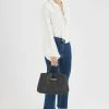 Longchamp ROSEAU Handtasche Schwarz Damen