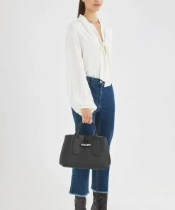 Longchamp ROSEAU Handtasche Schwarz Damen