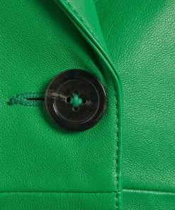 Oakwood CHARLOTTE Lederjacke Green Damen -Oakwood Soldes Boutique 8ea67ca2cd7e4be1a53d3ea8f4e628bd