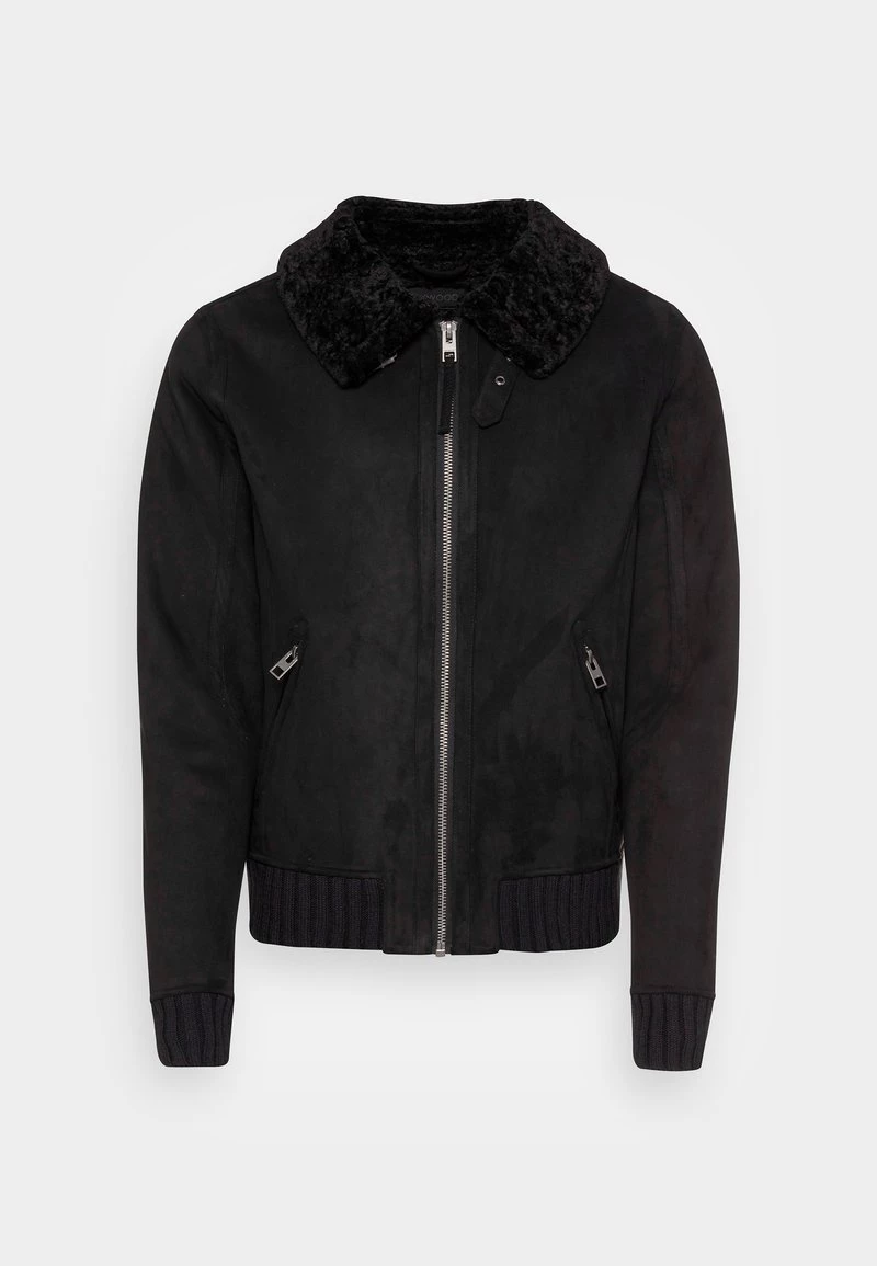 Oakwood BILLY Kunstlederjacke Black Herren 4 Oakwood BILLY Kunstlederjacke Black Herren – Bild 4