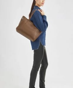 Longchamp Damen LE FOULONNÉ Shopping Bag Caramel