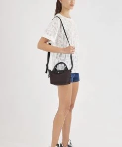 Longchamp Damen PLIAGE Handtasche Bordeaux