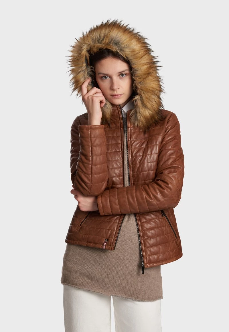 Oakwood Damen FURY Lederjacke Choco Brown 4 Oakwood Damen FURY Lederjacke Choco Brown – Bild 4