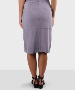 Oakwood Damen TITTLE Wickelrock Purple -Oakwood Soldes Boutique 95a8358da7c54c2197f144fc8e51c7a6