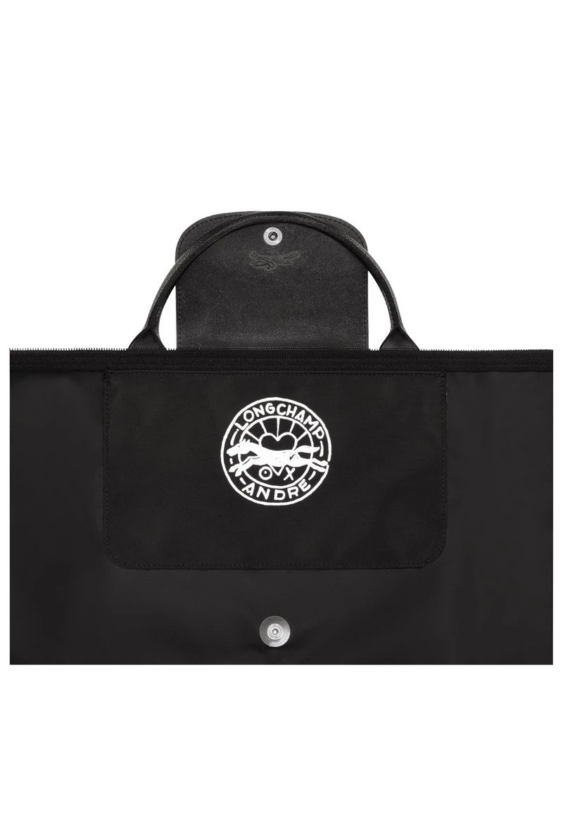 Longchamp Unisex X ANDRÉ Weekender Schwarz 4 Longchamp Unisex X ANDRÉ Weekender Schwarz – Bild 4