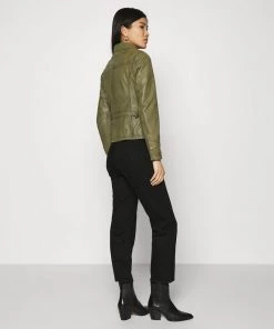 Oakwood Damen IOTA Lederjacke Khaki 9 Oakwood Damen IOTA Lederjacke Khaki -Oakwood Soldes Boutique 988c80d4056c44a1aa31b11e74f36976