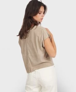 Oakwood CANCUN T Shirt Basic Light Sand Damen 9 Oakwood CANCUN T Shirt Basic Light Sand Damen -Oakwood Soldes Boutique 99e24958fe0a4040bb1034f247637aba