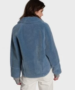 Oakwood HELEN Wintermantel Blue Damen -Oakwood Soldes Boutique 9eee38bad6f6417fb62eaa77c0ad0805