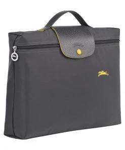 Longchamp LE PLIAGE CLUB Aktentasche Metallgrau Unisex -Oakwood Soldes Boutique a0b8b9cb247f4fb1bde487047e7602f0