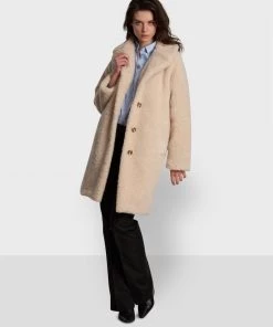 Oakwood Damen NAGOYA Wintermantel Beige -Oakwood Soldes Boutique a1b47cbbd3c347d781b7e90643fc300d