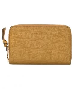 Longchamp Damen MAILBOX Geldbörse Honig