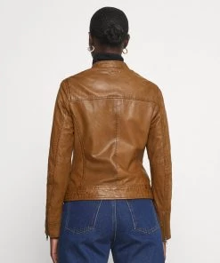 Oakwood LINA Lederjacke Cognac Damen -Oakwood Soldes Boutique a702db9eb2614f9e9dc7e7f67e309a9c