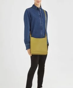 Longchamp LE FOULONNÉ Umhängetasche Mimosengelb Damen