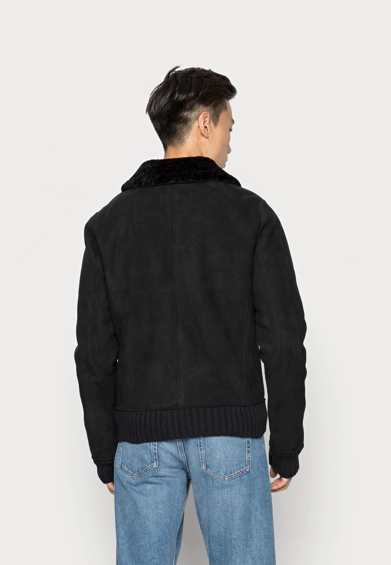 Oakwood BILLY Kunstlederjacke Black Herren 3 Oakwood BILLY Kunstlederjacke Black Herren – Bild 3