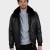 Oakwood DADDY Lederjacke Dark Brown Herren
