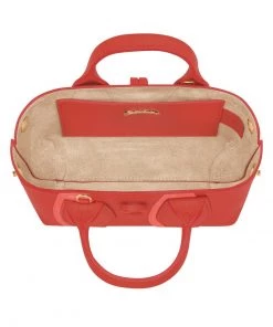 Longchamp Kinder ROSEAU SHADOW Handtasche Rouge -Oakwood Soldes Boutique a90edd5f2ec0484c8defcf6bf5c8fa96
