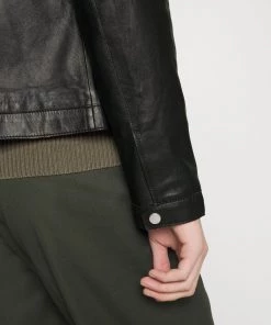 Oakwood Herren CUP Lederjacke Black -Oakwood Soldes Boutique a9b8f7fc569e407d933d64f5e600bad8