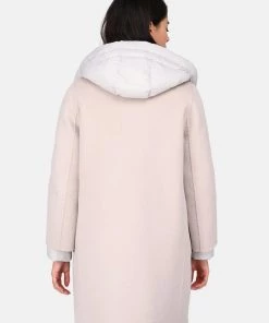 Oakwood Damen LILIANA Klassischer Mantel Ivory -Oakwood Soldes Boutique a9e9db7ac95942238a37f1c88971a7e6