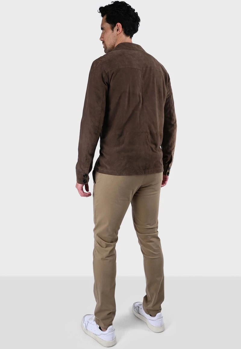 Oakwood Herren FOSTER Lederjacke Choco Brown 4 Oakwood Herren FOSTER Lederjacke Choco Brown – Bild 4