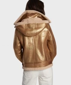 Oakwood Damen GLORIA Winterjacke Gold -Oakwood Soldes Boutique ab1b2b7909f5408598f129417f320e11