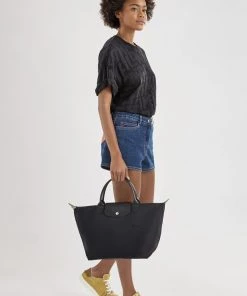 Longchamp Damen LE PLIAGE Shopping Bag Schwarz