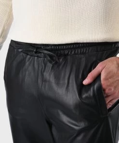 Oakwood Herren RING Lederhose Black -Oakwood Soldes Boutique ac7b43e67e8d41eb8d549ecce340a6c3
