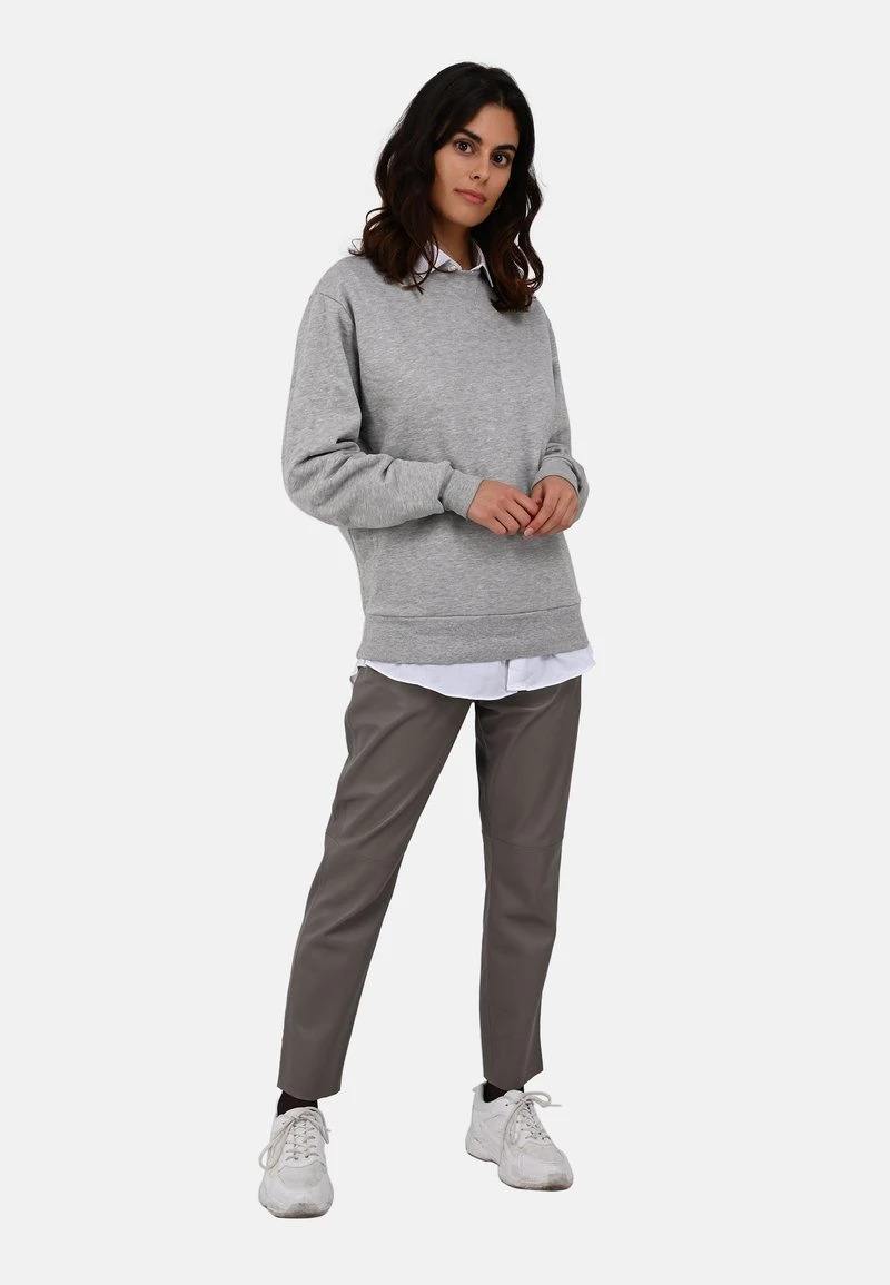 Oakwood GIFT Lederhose Gray Taupe Damen 2 Oakwood GIFT Lederhose Gray Taupe Damen – Bild 2