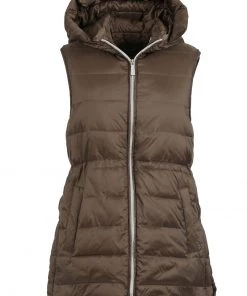 Oakwood Damen COSY Weste Khaki -Oakwood Soldes Boutique ae1da13534084dfe873cbeeee51cec98