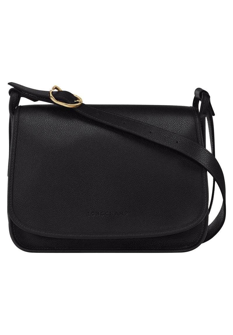 Longchamp LE FOULONNÉ Umhängetasche Schwarz Damen 2 Longchamp LE FOULONNÉ Umhängetasche Schwarz Damen – Bild 2