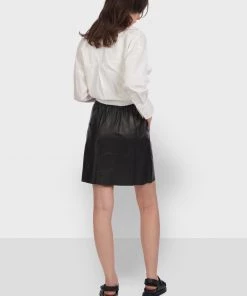 Oakwood Damen ALBA A Linien Rock Black -Oakwood Soldes Boutique ae6702b454314321b6297b86f2dc3ab5