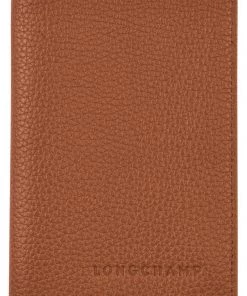 Longchamp Unisex LE FOULONNÉ Reisepassetui Brown