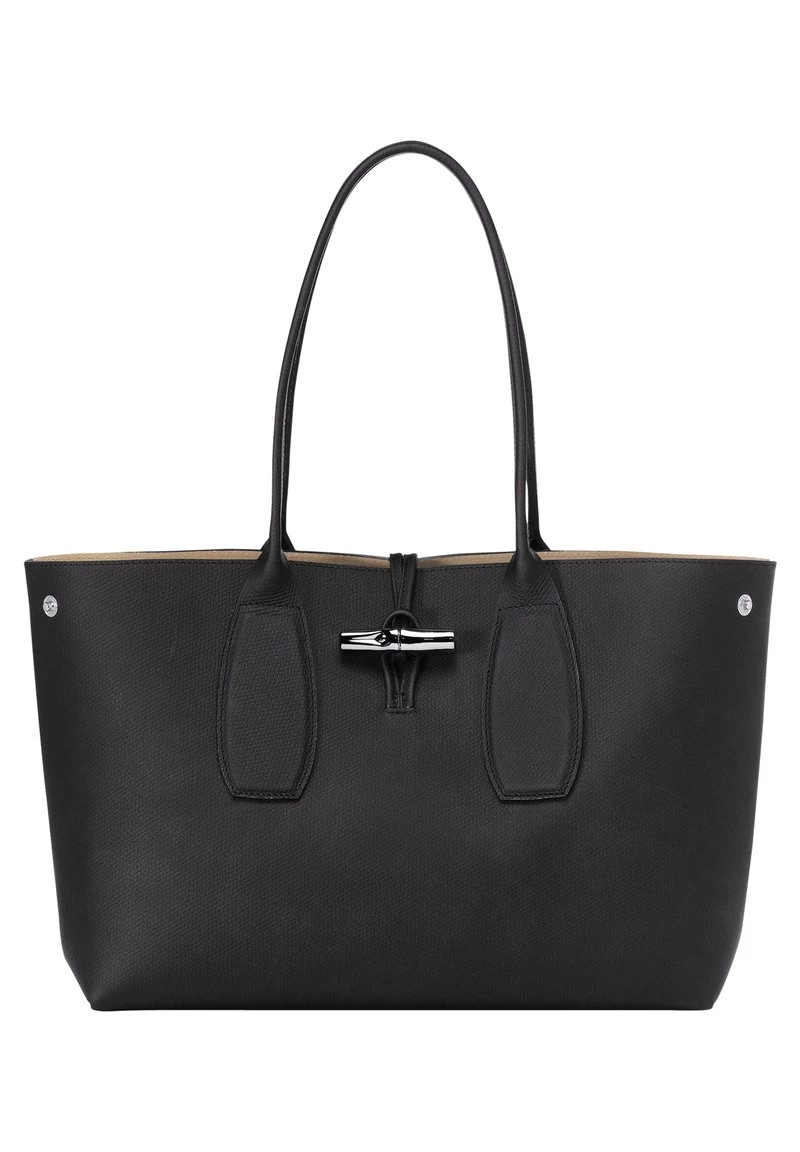 Longchamp Damen ROSEAU Handtasche Schwarz 2 Longchamp Damen ROSEAU Handtasche Schwarz – Bild 2