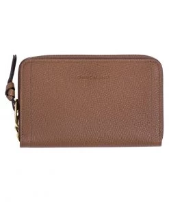 Longchamp Damen MAILBOX Geldbörse Cognac