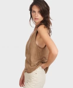 Oakwood Damen HYPNOSE Top Beige 11 Oakwood Damen HYPNOSE Top Beige -Oakwood Soldes Boutique b43b4660aaa14c5e896c89c763bcce5c