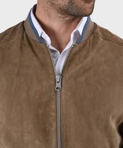 Oakwood Herren STEFANO Lederjacke Light Brown -Oakwood Soldes Boutique b4d8cdb3a8e8428a9061f1bc94797166