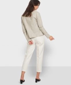 Oakwood FLASH Lederjacke Light Sand Damen -Oakwood Soldes Boutique b503990cbe0b4a15b0cd1efe8f52ace6