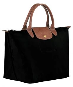 Longchamp LE PLIAGE ORIGINAL Handtasche Schwarz Damen -Oakwood Soldes Boutique b53469f2394442c78415ff799f206d32