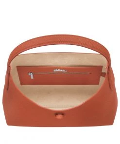 Longchamp Damen ROSEAU Handtasche Ziegelrot -Oakwood Soldes Boutique b5d379e7b592470898c6930bc2f0cb37