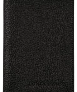 Longchamp LE FOULONNÉ Reisepassetui Schwarz Unisex
