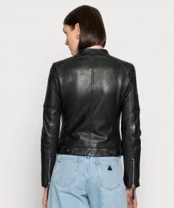 Oakwood Damen HILLS Lederjacke Black 7 Oakwood Damen HILLS Lederjacke Black -Oakwood Soldes Boutique b79b739168ea4c13a00f2f0557746f43