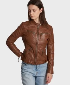 Oakwood HILLS Lederjacke Cognac Color Damen 10 Oakwood HILLS Lederjacke Cognac Color Damen -Oakwood Soldes Boutique b89cc5ac71644dadb49cb48a78ae4bb9