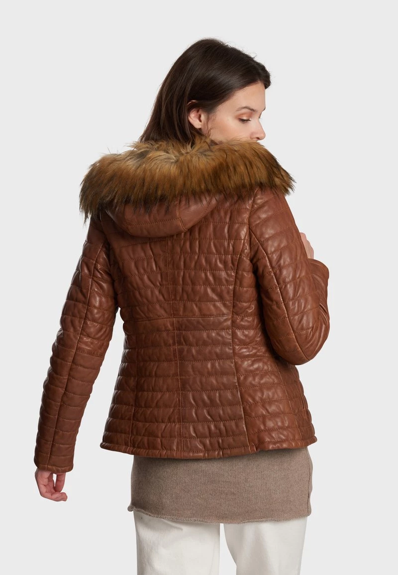 Oakwood Damen FURY Lederjacke Choco Brown 3 Oakwood Damen FURY Lederjacke Choco Brown – Bild 3