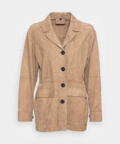 Oakwood PERNILLE Lederjacke Beige Damen 8 Oakwood PERNILLE Lederjacke Beige Damen -Oakwood Soldes Boutique ba426fd2c69c4b4f87154ccd3bf18c64