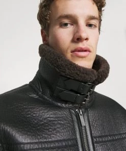 Oakwood OXFORD Kunstlederjacke Black Herren -Oakwood Soldes Boutique bbc5f68642e64fd0864d8cdc02f6dd50