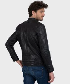 Oakwood BERLIN Lederjacke Black Herren -Oakwood Soldes Boutique bd82e710f6914f92b12f34749fc1154c