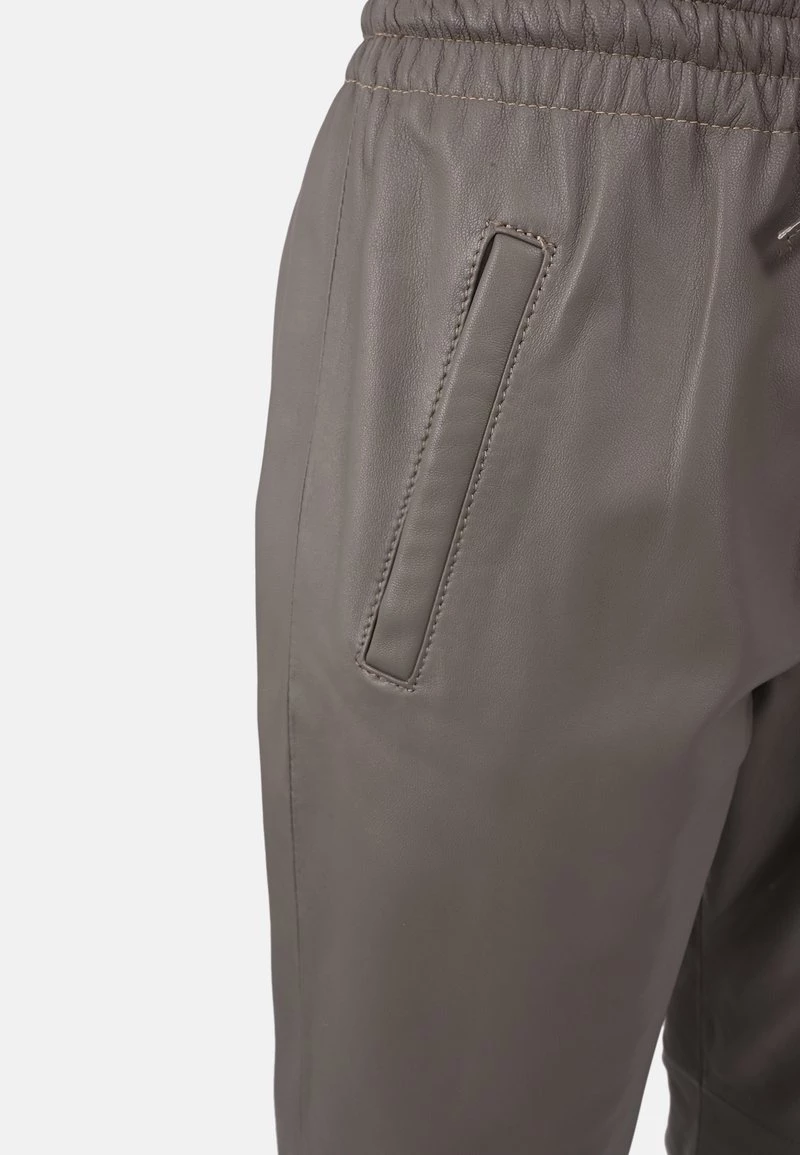 Oakwood GIFT Lederhose Gray Taupe Damen 4 Oakwood GIFT Lederhose Gray Taupe Damen – Bild 4